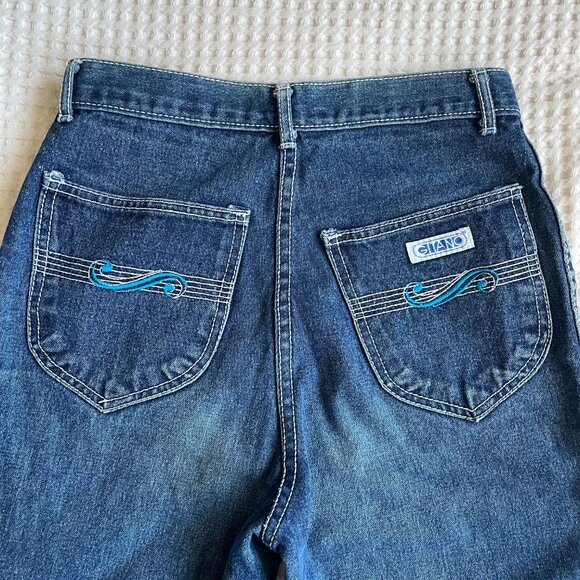 Vintage 1970s-80s Gitano straight leg jeans, size 10 - Picture 4 of 5